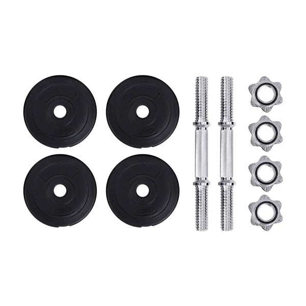10KG Dumbbells Dumbbell Set Weight Training Plates Home Gym Fitness Exercise Deals499
