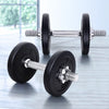 10KG Dumbbells Dumbbell Set Weight Training Plates Home Gym Fitness Exercise Deals499