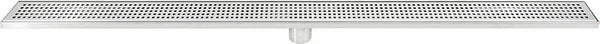 1200mm Bathroom Shower Stainless Steel Grate Drain w/Centre outlet Floor Waste Square Pattern Deals499