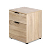 2 Drawer Filing Cabinet Office Shelves Storage Drawers Cupboard Wood File Home Deals499