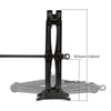 2 Ton Scissor Jack Car Van Wind Up Tyre Lift Chrome Crank Handle Emergency Tool Deals499
