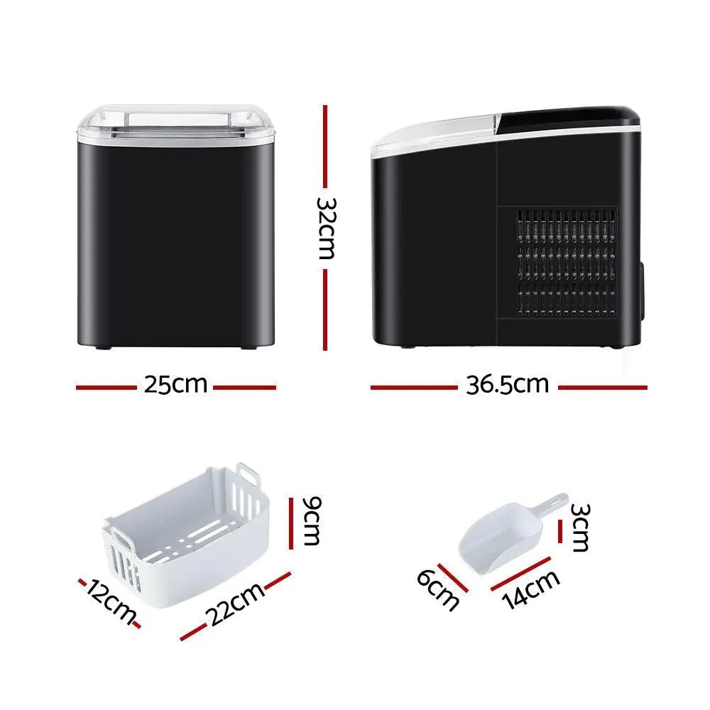 2.1L Ice Maker Machine Commercial Portable Ice Makers Cube Tray Countertop Bar Deals499