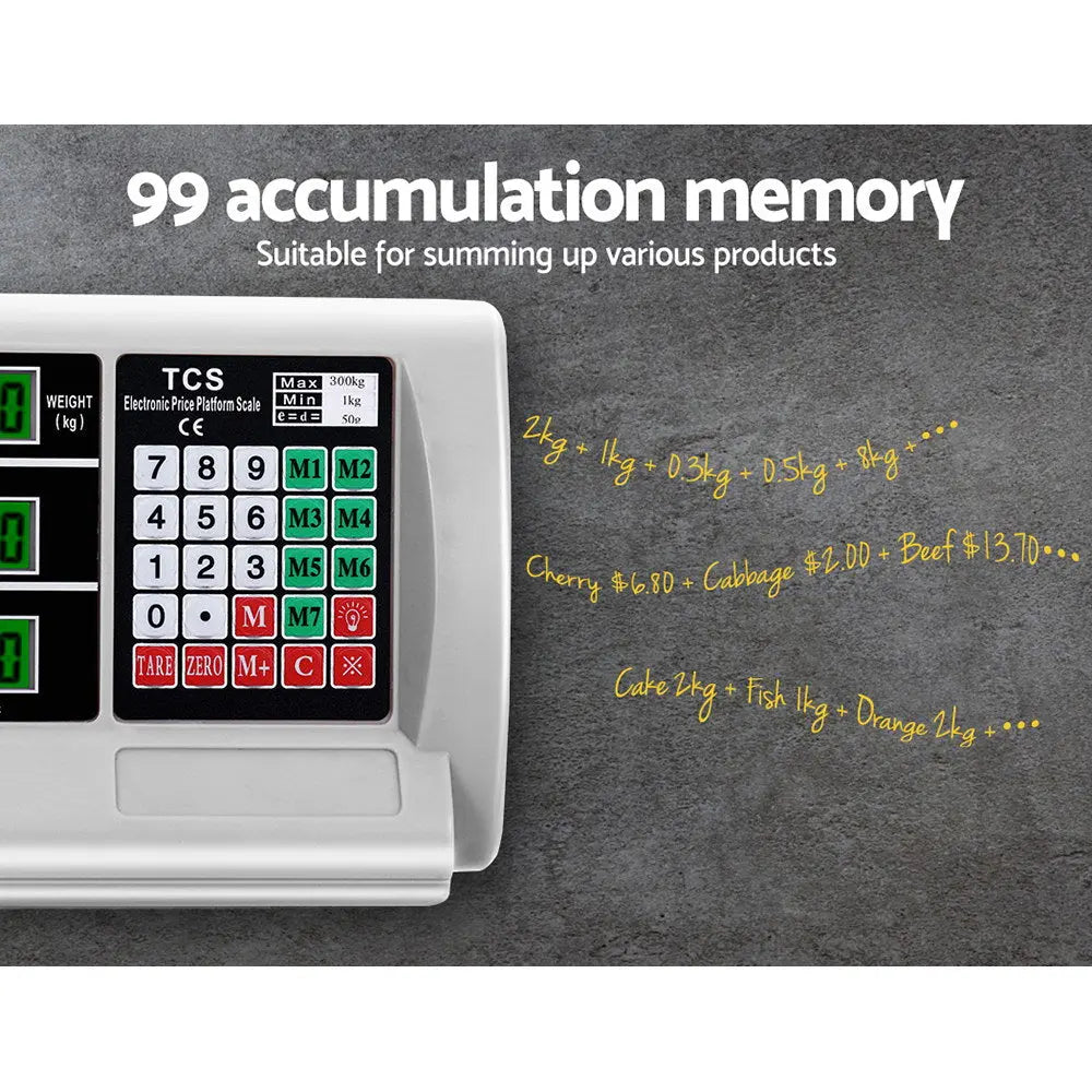 300KG Digital Platform Scale Electronic Scales Shop Market Commercial Postal Deals499