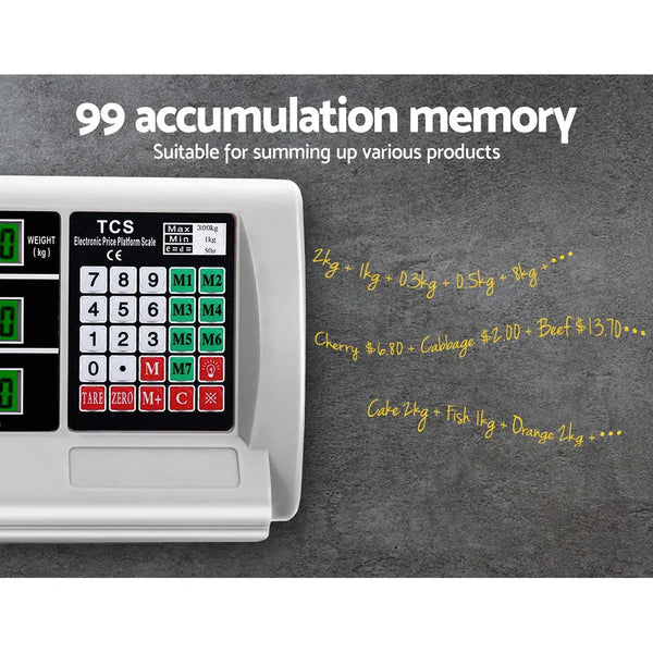 300KG Digital Platform Scale Electronic Scales Shop Market Commercial Postal Deals499