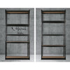 3x1.8M 5-Shelves Steel Warehouse Shelving Racking Garage Storage Rack Black Deals499