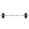 48KG Barbell Weight Set Plates Bar Bench Press Fitness Exercise Home Gym 168cm Deals499