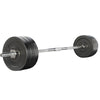 68KG Barbell Weight Set Plates Bar Bench Press Fitness Exercise Home Gym 168cm Deals499