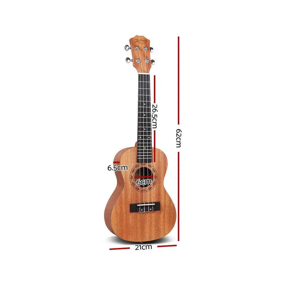 ALPHA 23 Inch Concert Ukulele Mahogany Ukeleles Uke Hawaii Guitar Deals499