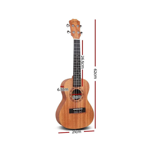 ALPHA 23 Inch Concert Ukulele Mahogany Ukeleles Uke Hawaii Guitar Deals499