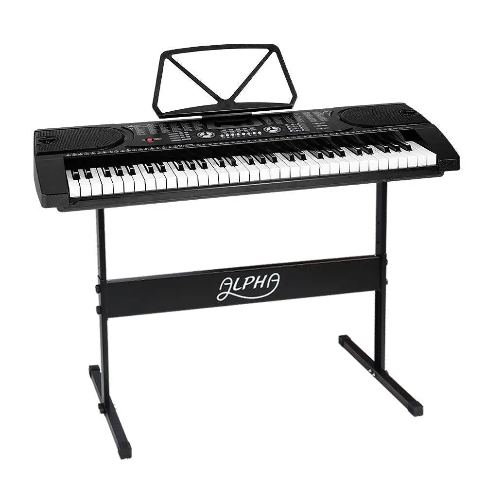 ALPHA 61 Keys LED Electronic Piano Keyboard Deals499