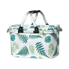 Alfresco Picnic Bag Basket Folding Hamper Camping Hiking Insulated White Deals499
