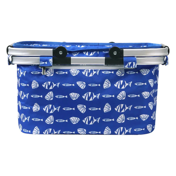 Alfresco Picnic Bag Basket FoldingHamper Camping Hiking Insulated Deals499