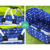 Alfresco Picnic Bag Basket FoldingHamper Camping Hiking Insulated Deals499