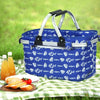 Alfresco Picnic Bag Basket FoldingHamper Camping Hiking Insulated Deals499
