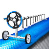 Aquabuddy Pool Cover Roller Solar Blanket Bubble Heater Covers Swimming 8.5x4.2m from Deals499 at Deals499