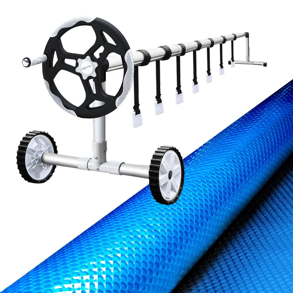 Aquabuddy Swimming Pool Cover Pools Roller Wheel Solar Blanket Covers10X4M Deals499
