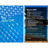 Aquabuddy Swimming Pool Cover Pools Roller Wheel Solar Blanket Covers10X4M Deals499