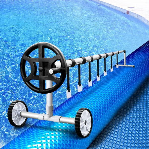 Aquabuddy Swimming Pool Cover Rolloer Solar Blanket Covers Bubble Heater 10x4m Deals499