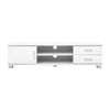 Artiss 120cm TV Stand Entertainment Unit Storage Cabinet Drawers Shelf White Deals499