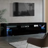 Artiss 189cm RGB LED TV Stand Cabinet Entertainment Unit Gloss Furniture Drawers Tempered Glass Shelf Black Deals499