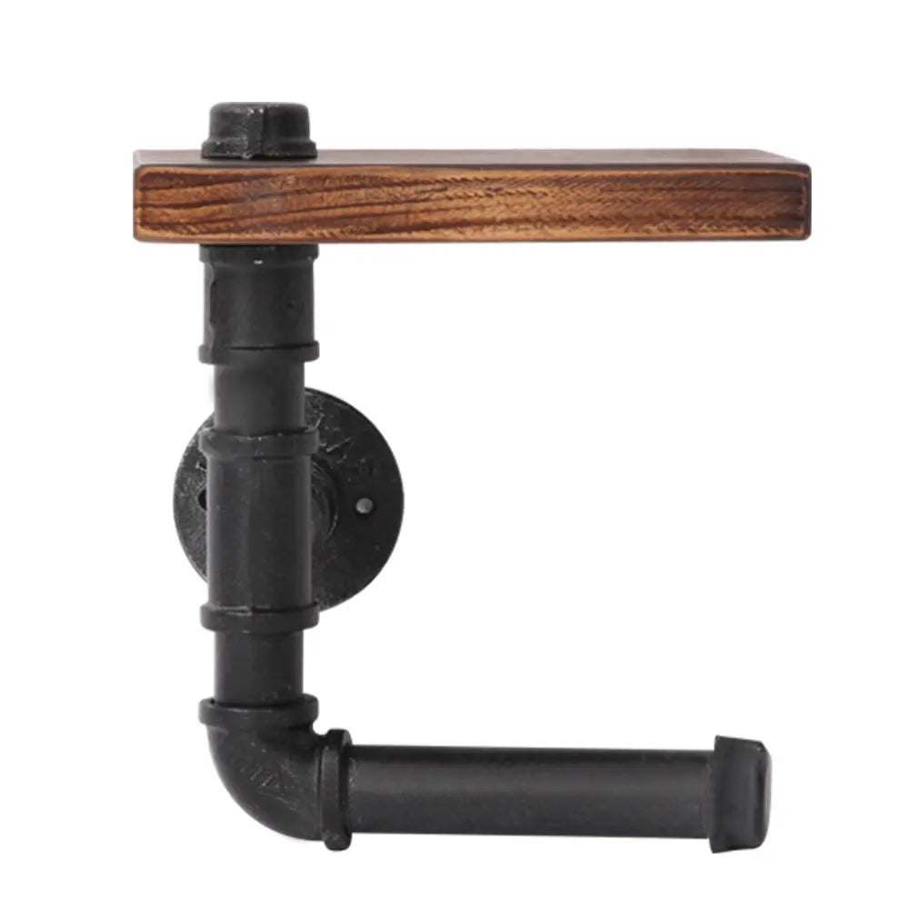 Artiss 1X Wall Shelves Paper Holder Industrial Pipe Shelf DIY Vintage Brackets Deals499