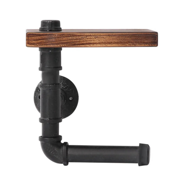 Artiss 1X Wall Shelves Paper Holder Industrial Pipe Shelf DIY Vintage Brackets Deals499