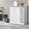 Artiss 2 Doors Shoe Cabinet Storage Cupboard - White Deals499