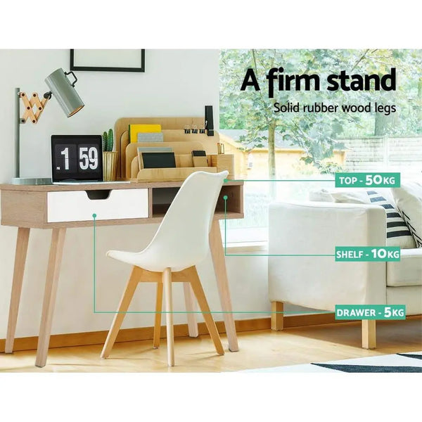 Artiss 2 Drawer Wood Computer Desk Deals499