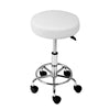 Artiss 2x Salon Stool Round Swivel Chair White from Deals499 at Deals499