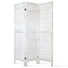 Artiss 3 Panel Room Divider Screen Privacy Wood Dividers Timber Stand White Deals499