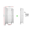 Artiss 3 Panel Room Divider Screen Privacy Wood Dividers Timber Stand White Deals499