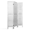 Artiss 3 Panel Room Divider Screen Privacy Wood Dividers Timber Stand White Deals499