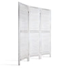 Artiss 3 Panel Room Divider Screen Privacy Wood Dividers Timber Stand White Deals499