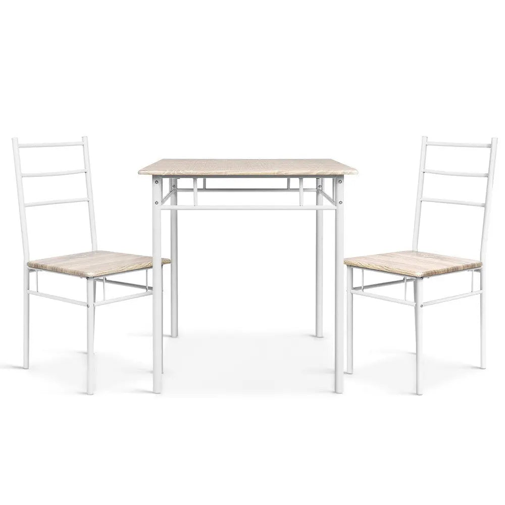 Artiss 3 Piece Dining Set - Natural Deals499