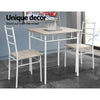 Artiss 3 Piece Dining Set - Natural Deals499
