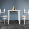 Artiss 3 Piece Dining Set - Natural Deals499