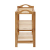Artiss 3 Tiers Bamboo Shoe Rack Storage Organiser Wooden Shelf Stand Shelves Deals499
