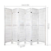 Artiss 6 Panel Room Divider Screen Privacy Wood Foldable Stand Timber White Deals499