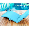 Artiss Adjustable Beach Sun Pool Lounger - Blue Deals499