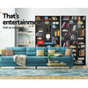 Artiss Adjustable Book Storage Shelf Rack Unit - Black Deals499