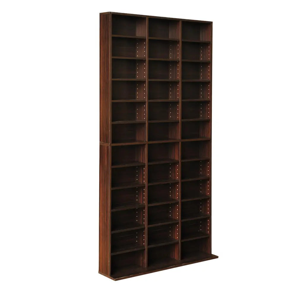 Artiss Adjustable Book Storage Shelf Rack Unit - Expresso Deals499
