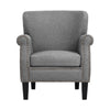 Artiss Armchair Accent Chair Retro Armchairs Lounge Accent Chair Single Sofa Linen Fabric Seat Grey Deals499