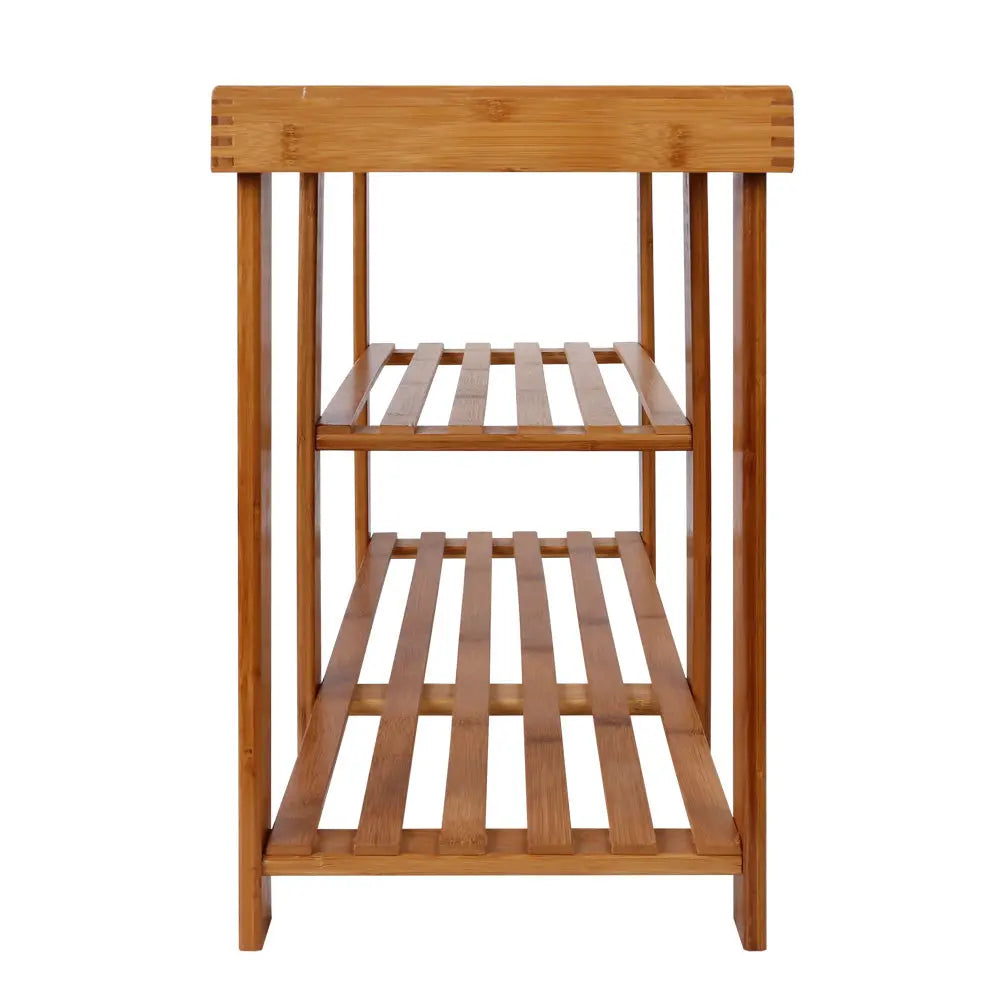Artiss Bamboo Shoe Rack Bench Deals499