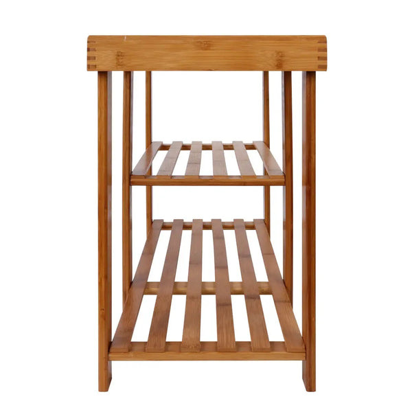Artiss Bamboo Shoe Rack Bench Deals499