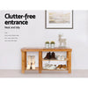Artiss Bamboo Shoe Rack Bench Deals499