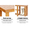 Artiss Bamboo Shoe Rack Bench Deals499