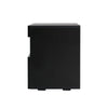 Artiss Bedside Tables Drawers Side Table RGB LED High Gloss Nightstand Black Deals499