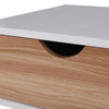Artiss Bedside Tables Drawers Side Table Storage Cabinet Nightstand Solid Wood Legs Bedroom White Deals499