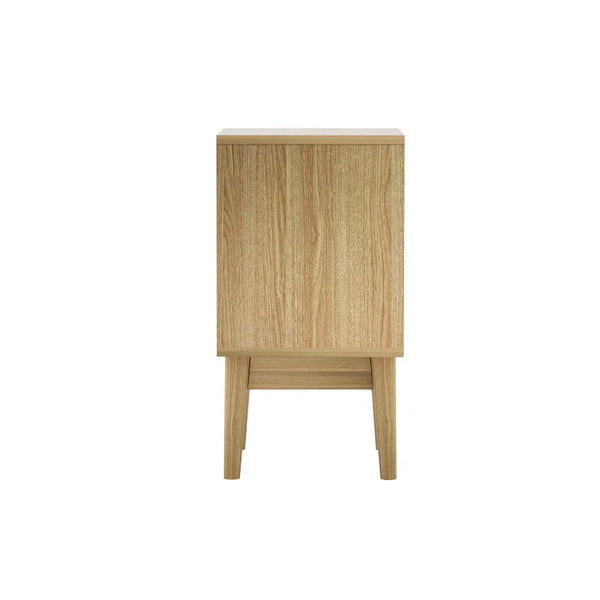 Artiss Bedside Tables Rattan 2 Drawers Side Table Nightstand Storage Cabinet Deals499