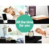 Artiss Bedside Tables Side Table 3 Drawers RGB LED High Gloss Nightstand Black Deals499
